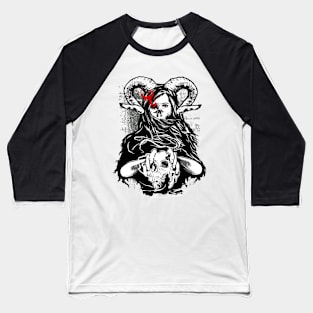 Devil Girl Baseball T-Shirt